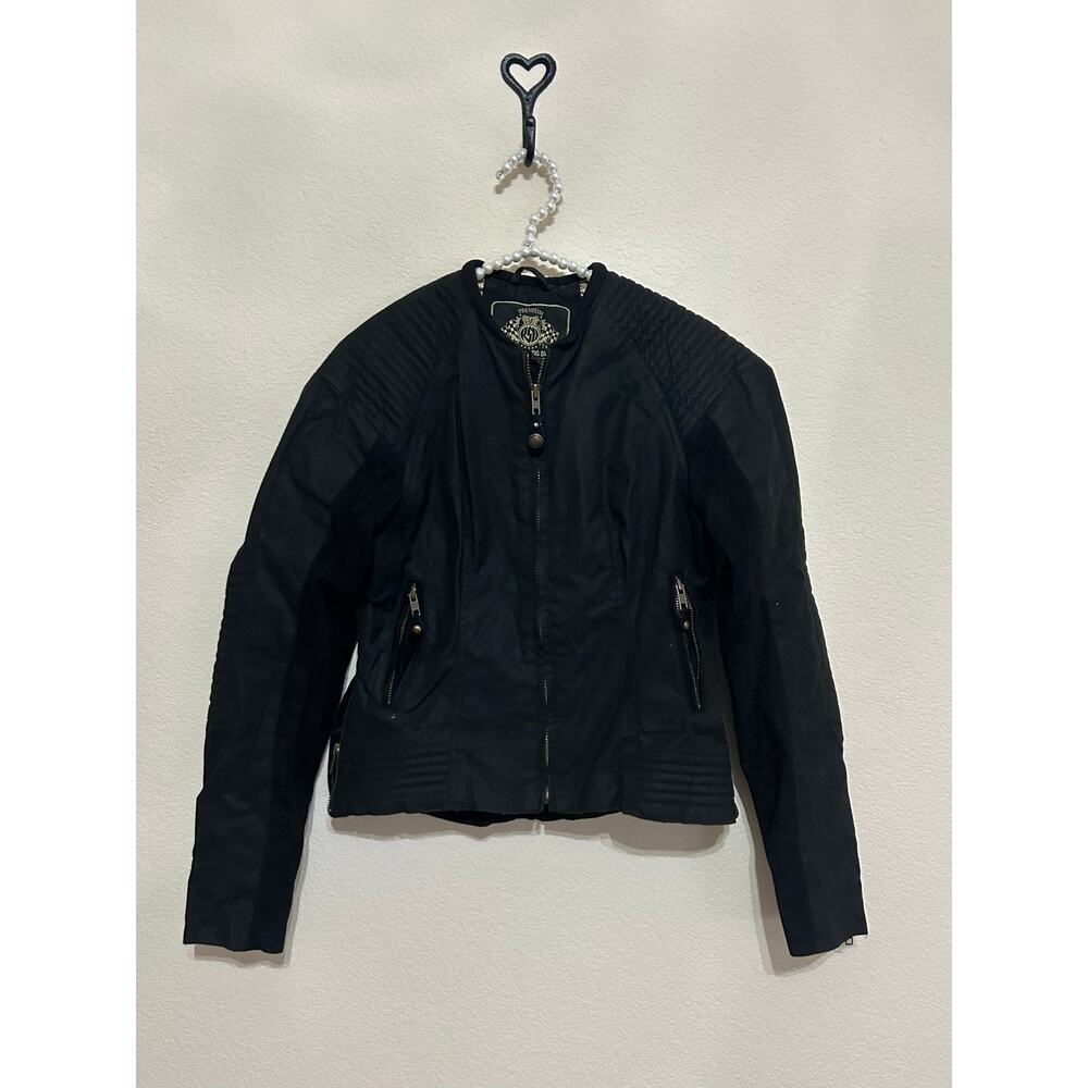Roland Sands Design Jacket Women's Size Medium Motorcycle Utility Padded Coat